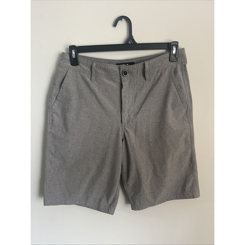 O'Neill Men's Hyperdry Hybrid Stretch Shorts Gray Size 31 Good Condition